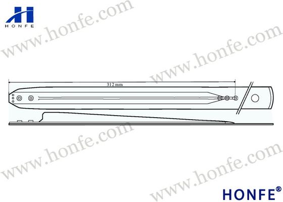 F2001 Tape Right Sulzer Loom Spare Parts 614330501 For Weaving Machine
