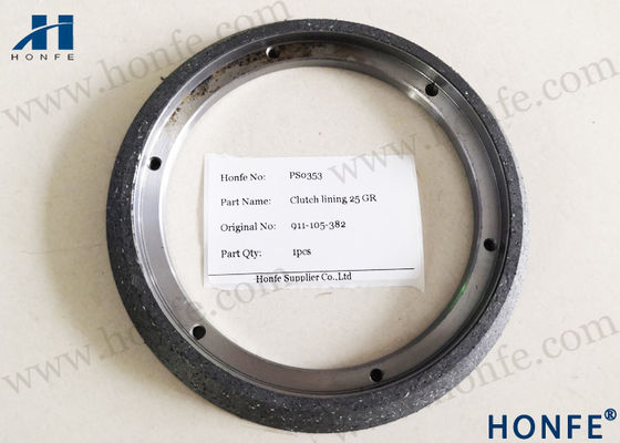 Clutch Lining 911305475 / 911105382 Projectile Loom Spare Parts For Sulzer