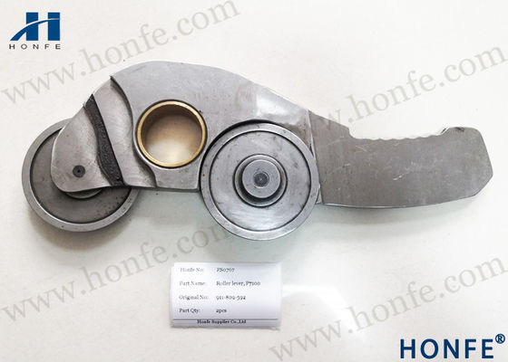 Steel Roller Lever 911809592 Weaving Loom Spare Parts For Sulzer P7100 Machinery