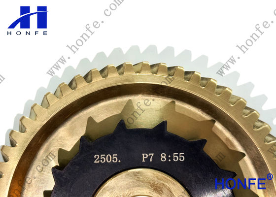 Globoid Worm Wheel 912.510.114 8:55 P7100 Projectile Weaving Loom Parts High Quality