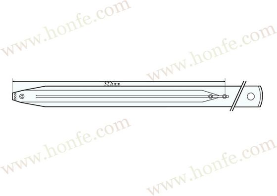 G6100 Tape Left Sulzer Loom Spare Parts SULZER G6100  RSGA-0023