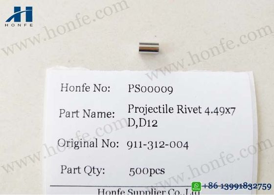 প্রজেক্টাইল রিভেট 4.49x7 911-312-004 সুলজার তাঁত খুচরা যন্ত্রাংশ